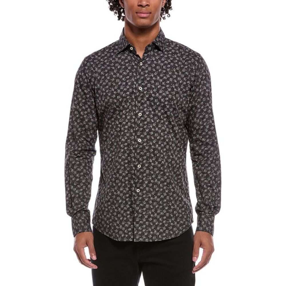 Slowear Mens  Glanshirt Shirt, Grey